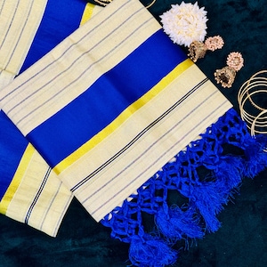 Handloom Kuthampully Set Mundu: Kerala Cotton Ethnic Wear