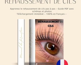 Eyelash Lift Training Booklet – Complete PDF Manual in French – Professional Step-by-Step Guide