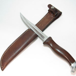 Vintage Cutco 1069 Outdoorsman Hunting Fishing Knife With Sheath for sale  online