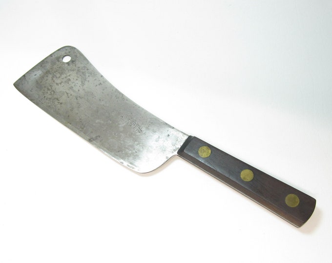 1930's Landers Frary and Clark LF&C Universal Crucible Steel Full Tang Rosewood Handle