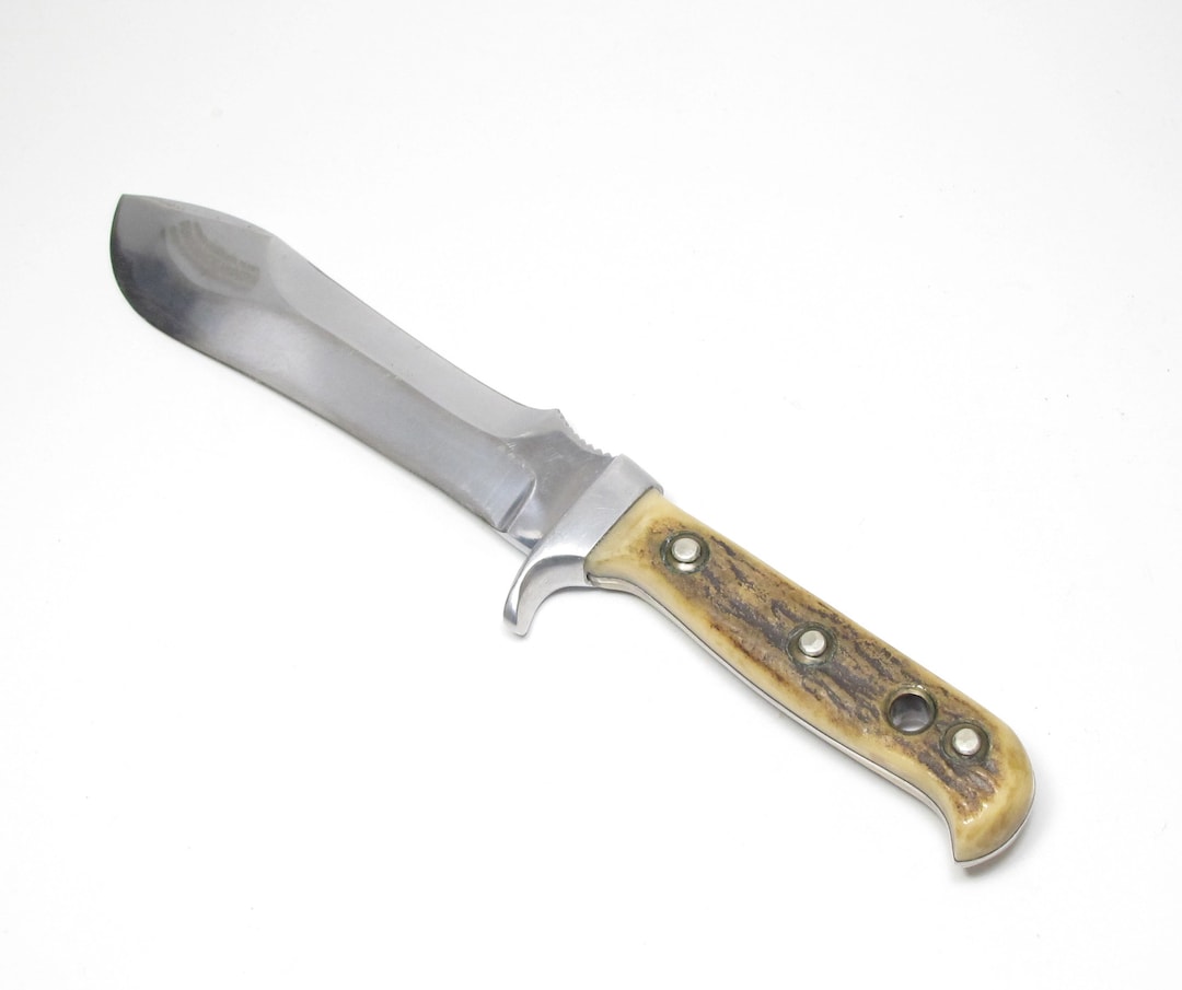 Super Rare Pre-64 Puma White Hunter Allzweck Messer Best Nr 6384