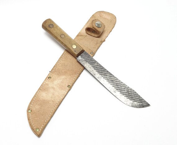 Buffalo Tool Forge Large Draw Knife W/Leather Sheath – Atomic 79