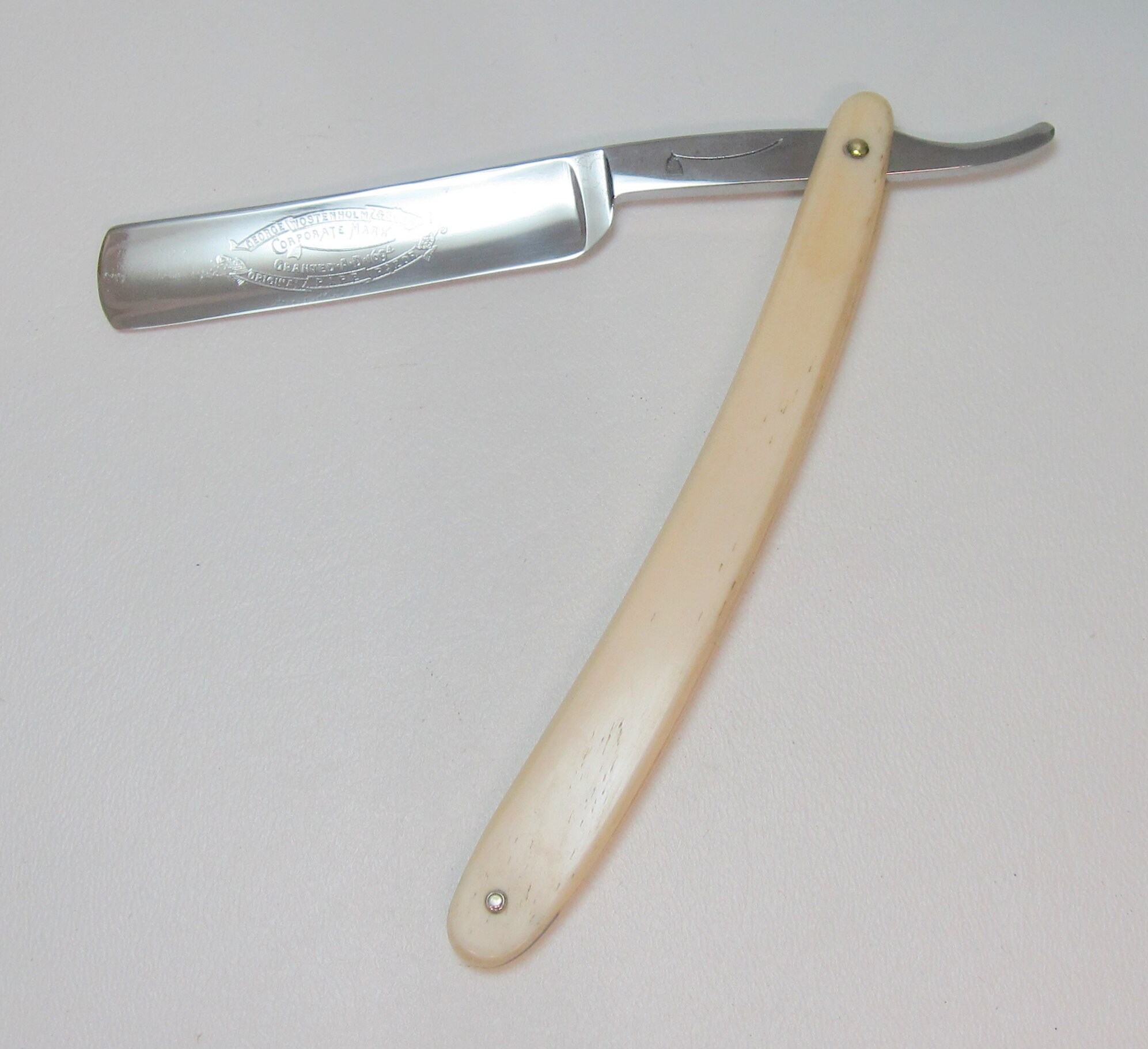 C 1850 1880 George Wostenholm Sons Sheffield England Hollow Etsy