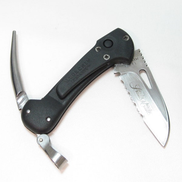 Myerchin Seki Japan Navigator LightKnife Rigging Knife Navy Yachtsman Bosun Sailors Marlin Spike Rigging Knife