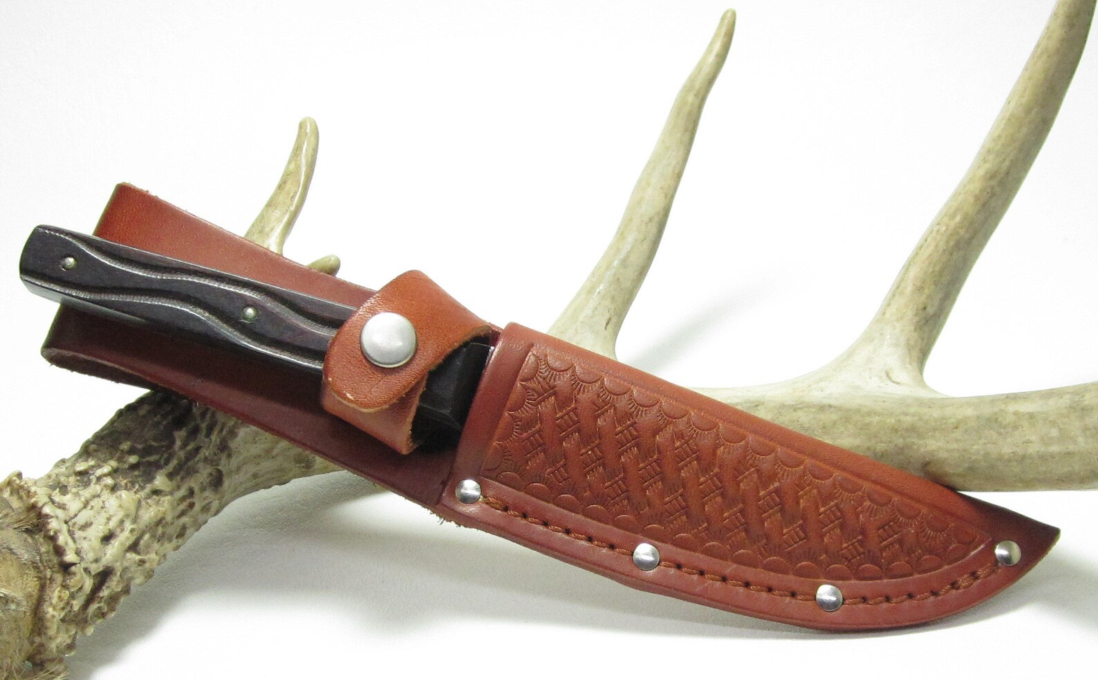 Vintage HTF 1960's Kabar Rifle Knife 1204 Black Powder Etsy