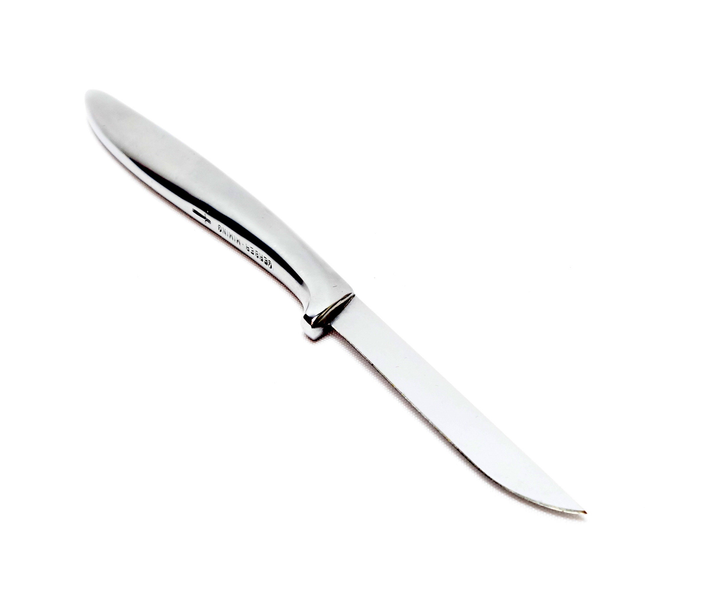 5′′ Vintage Steak Knives, Single-Piece, Fine-Edge or Serrated