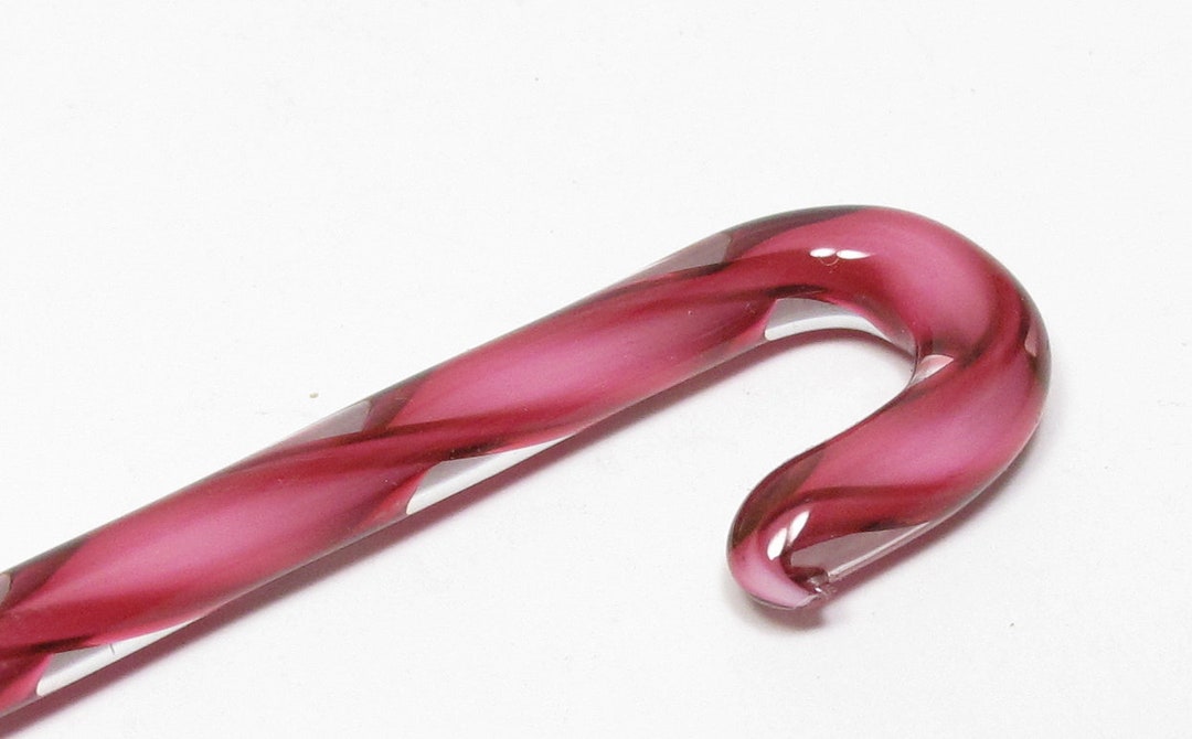 Vtg Whitefriars United Kingdom Hand Blown Pink Art Glass Christmas