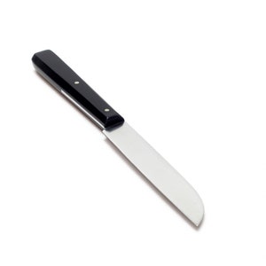 Vintage Case XX USA Cap 221 Forged High Carbon Stainless Ebony Composite Scales Chefs Paring Fruit Knife
