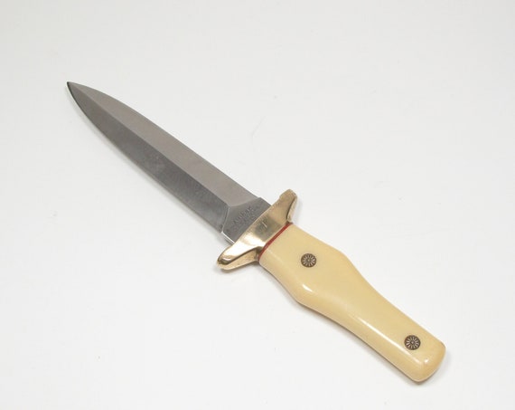 Vintage Rare Ka Bar 2750 Boot Knife Combat Dagger Cleveland Etsy