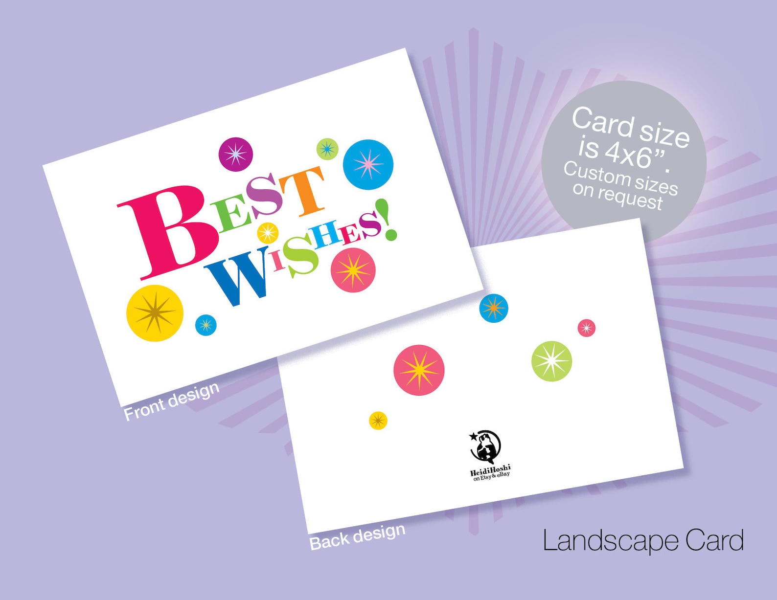 Printable BEST WISHES Cards, Instant Download Best Wishes Cards ...
