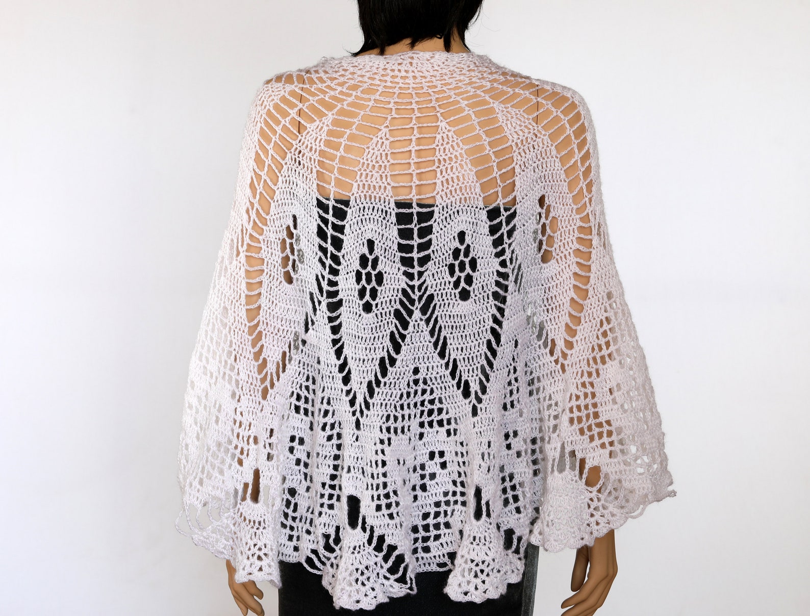 White Evening Wrap Lace Shawl Evening Lace Shawl Wedding Wrap - Etsy