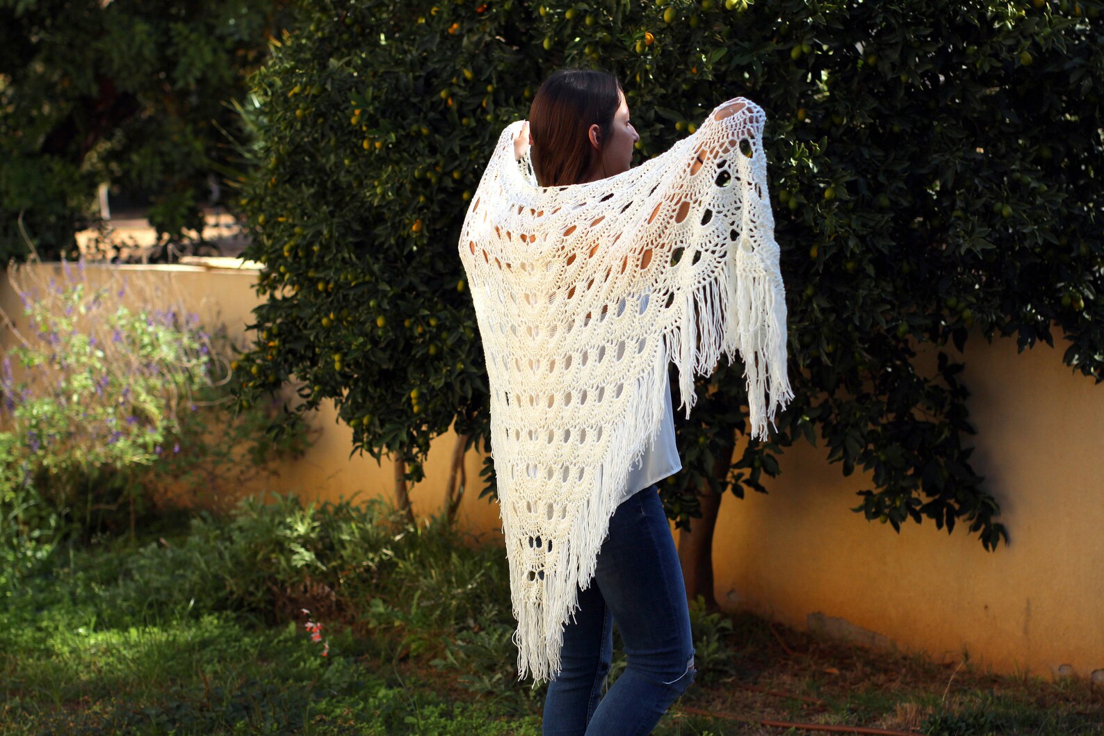shawl evening wrap