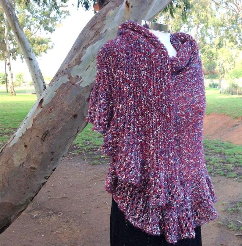belted shawl wrap