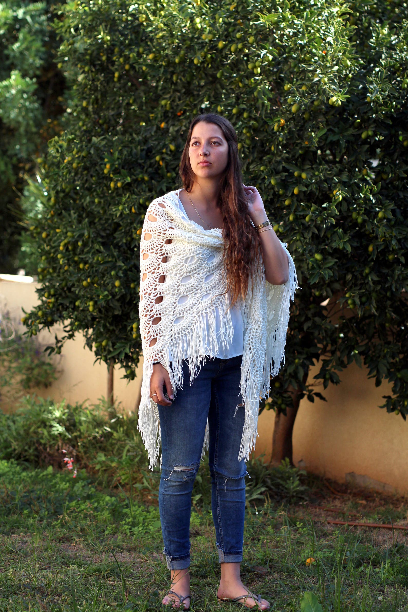 shawl evening wrap