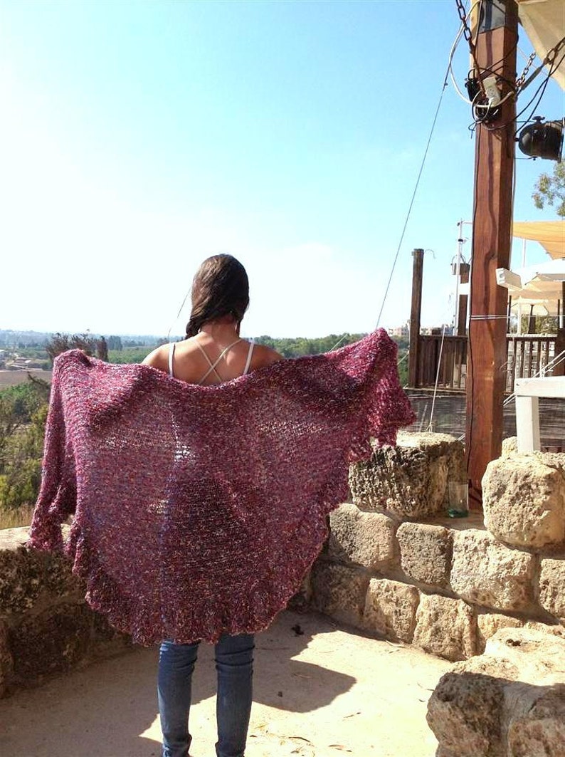 belted shawl wrap