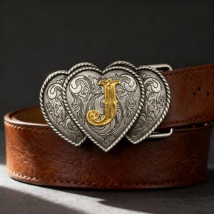 Boucle De Ceinture Clip Décorative En Forme De Cœur - Occasion