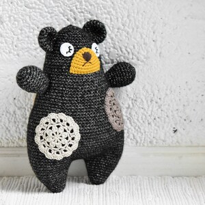 PATTERN Pillow bear crochet pattern, amigurumi pattern, teddy bear, printable pdf, DIY image 2