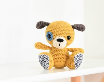 PATTERN - Amigurumi cuties 3 in 1 - crochet bunny, crochet teddy bear, crochet dog, crochet pattern, amigurumi pattern, DIY, 2 languages