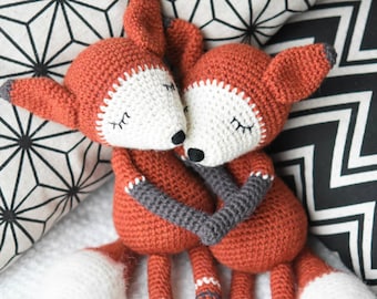 Amigurumi pattern - Mystique the Fox - crochet fox pattern - amigurumi fox - 5 languages