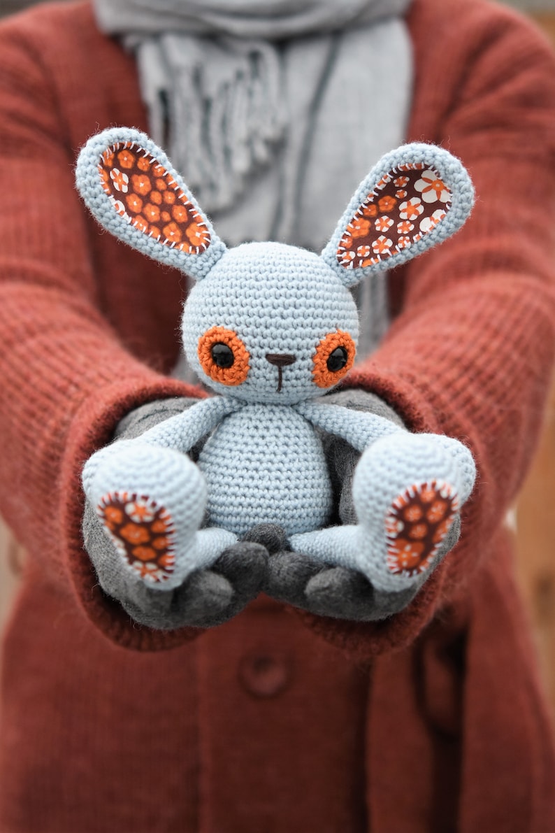 Amigurumi bunny pattern Sweet Childhood Bunny printable pdf, crochet tutorial, DIY image 9