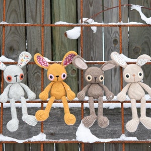 Amigurumi bunny pattern Sweet Childhood Bunny printable pdf, crochet tutorial, DIY image 10