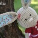 Crystal reviewed PATTERN - Frilly-pants Bunny, crochet amigurumi toy
