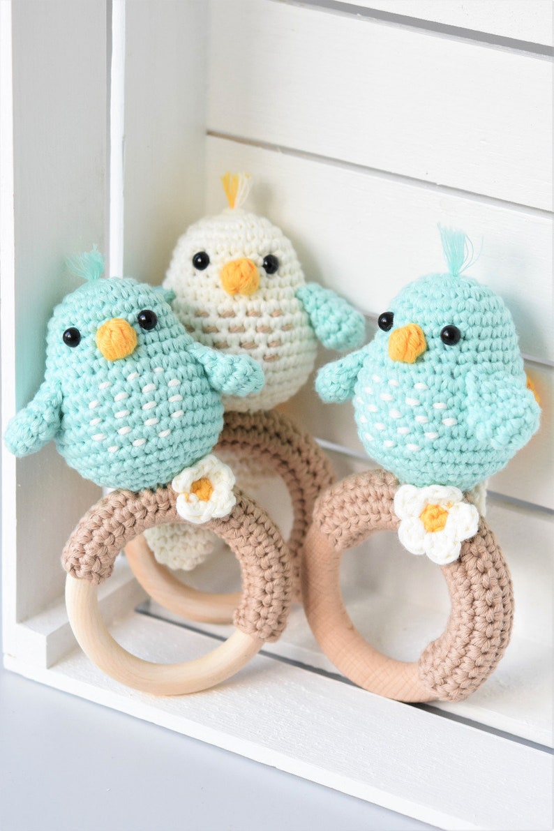 PATTERN Amigurumi bird rattle amigurumi pattern crochet | Etsy