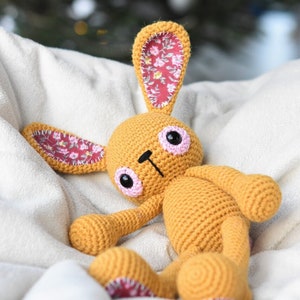 Amigurumi bunny pattern Sweet Childhood Bunny printable pdf, crochet tutorial, DIY image 7