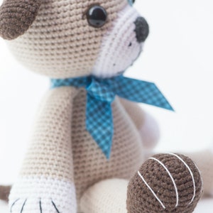 Amigurumi dog pattern Big puppy 40 cm / 16 in crochet toy, printable pdf, tutorial, DIY image 6