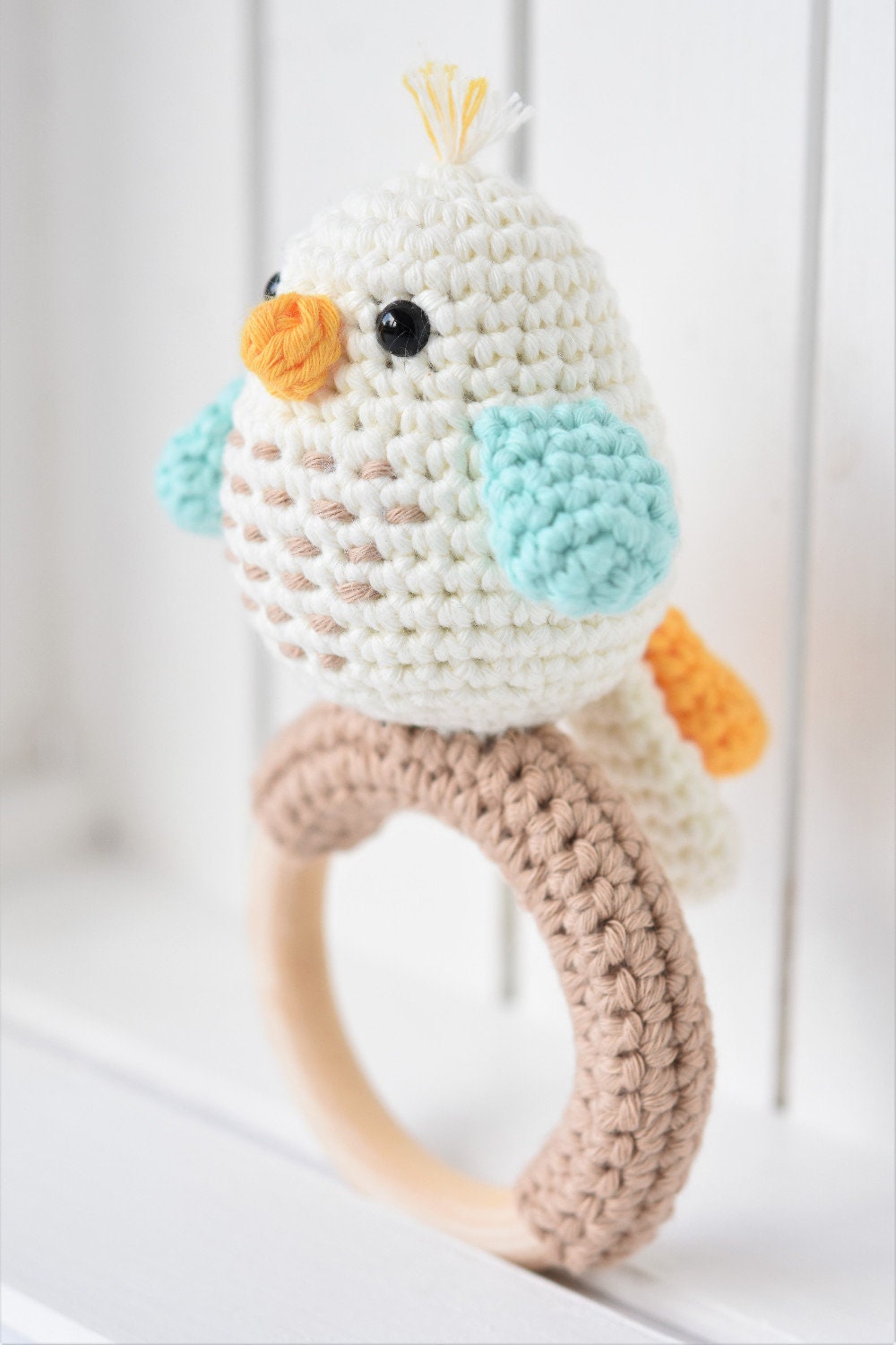 PATTERN Amigurumi bird rattle amigurumi pattern crochet | Etsy