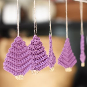 Crochet Christmas Tree Garland Pattern - Beginner-Friendly Amigurumi Decoration & Gift Wrapping Idea (PDF Pattern) image 10