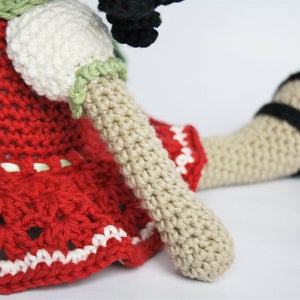 Anita amigurumi crochet doll pattern, PDF, downloadable, printable, tutorial, recipe image 7