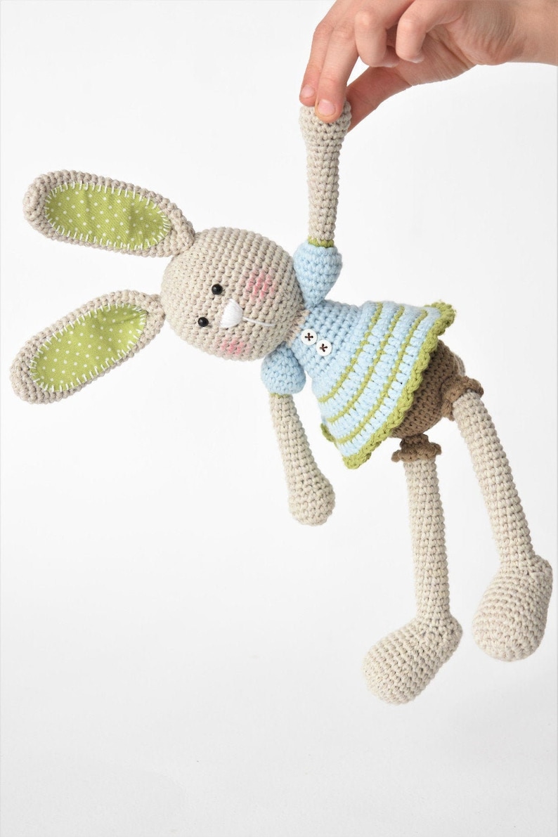 Amigurumi pattern  Frilly-pants Bunny  crochet bunny pattern image 0