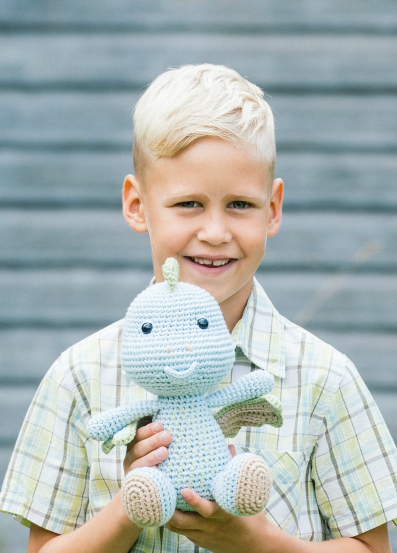 Dragon amigurumi pattern Lars the Dragon crochet tutorial, printable pdf, DIY image 2