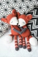 Amigurumi pattern - Mystique the Fox - crochet fox pattern - amigurumi fox - 5 languages 