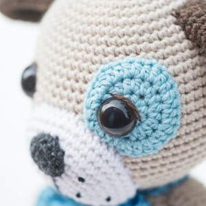 Amigurumi dog pattern Big puppy 40 cm / 16 in crochet toy, printable pdf, tutorial, DIY image 4