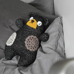 PATTERN Pillow bear crochet pattern, amigurumi pattern, teddy bear, printable pdf, DIY image 7