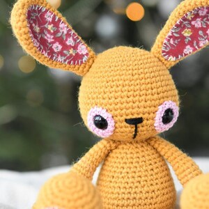 Amigurumi bunny pattern Sweet Childhood Bunny printable pdf, crochet tutorial, DIY image 5