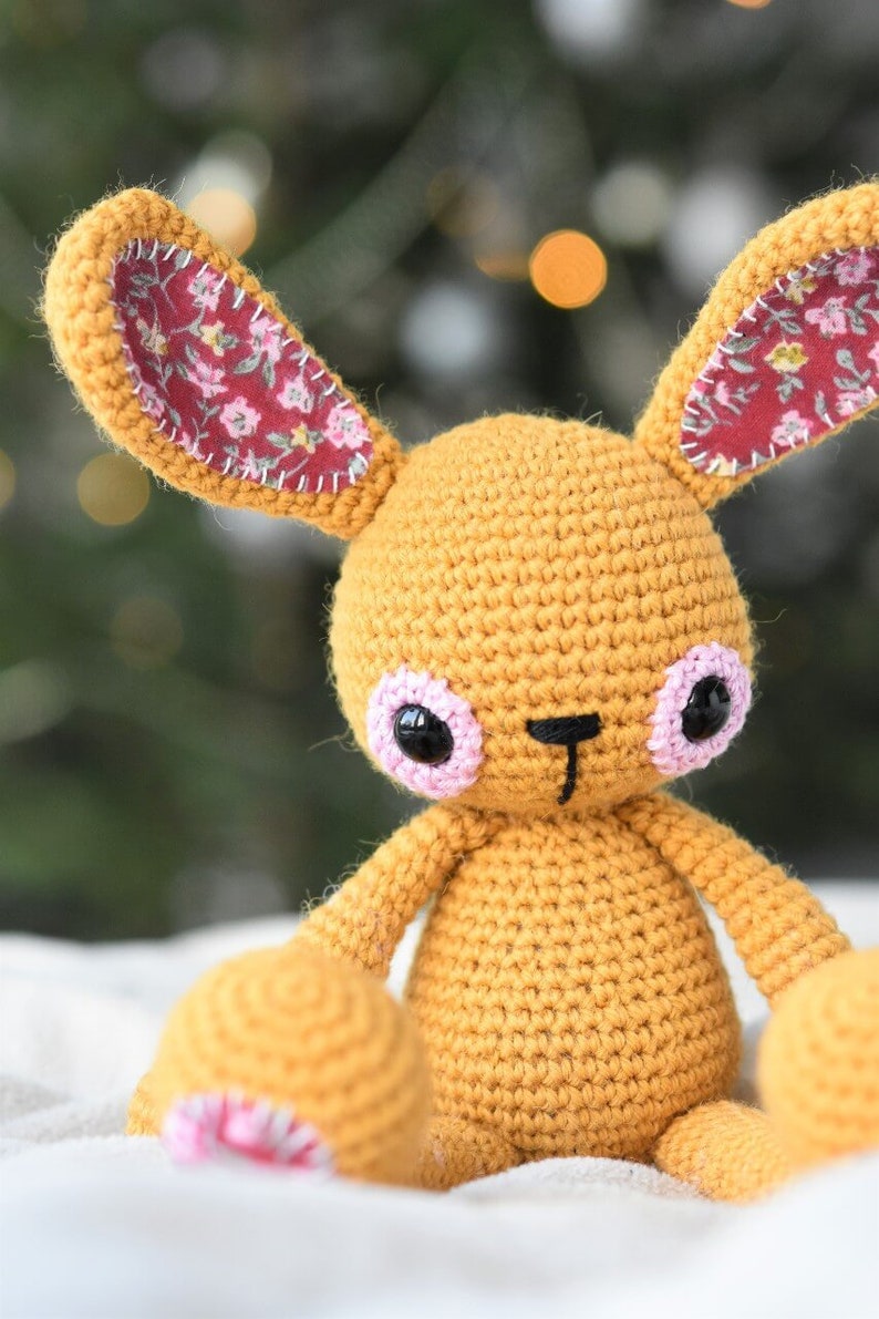 Amigurumi bunny pattern Sweet Childhood Bunny printable pdf, crochet tutorial, DIY image 5