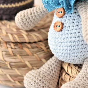 Amigurumi bear pattern Birthday bear and yummy cake crochet pattern, pdf tutorial, lilleliis design, DIY image 5
