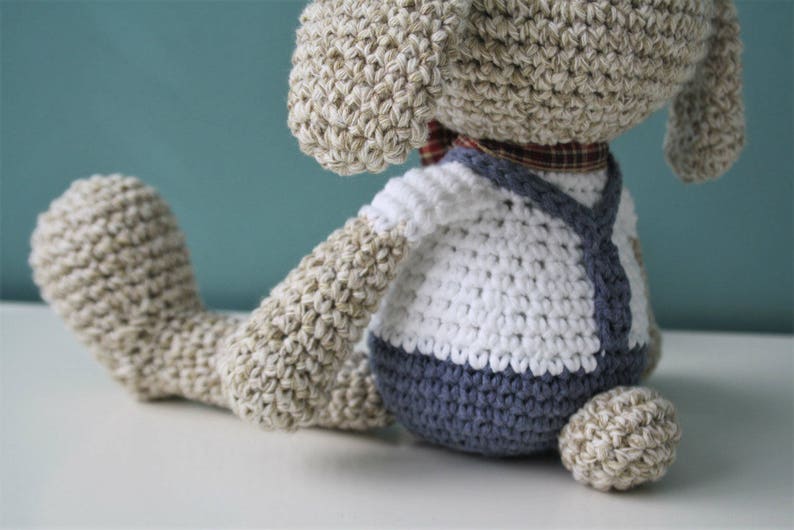 Crochet Boy Rabbit Pattern Amigurumi Boy Bunny, Crochet Pattern - Mister Bunny - Printable Pdf ...