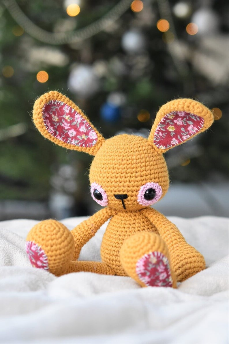 Amigurumi bunny pattern Sweet Childhood Bunny printable pdf, crochet tutorial, DIY image 4