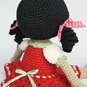 Anita amigurumi crochet doll pattern, PDF, downloadable, printable, tutorial, recipe image 9