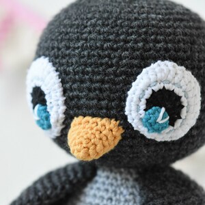 PATTERN Pompom hat penguin amigurumi pattern, crochet pattern, penguin pattern, DIY, 5 languages image 8