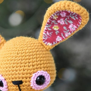 Amigurumi bunny pattern Sweet Childhood Bunny printable pdf, crochet tutorial, DIY image 6