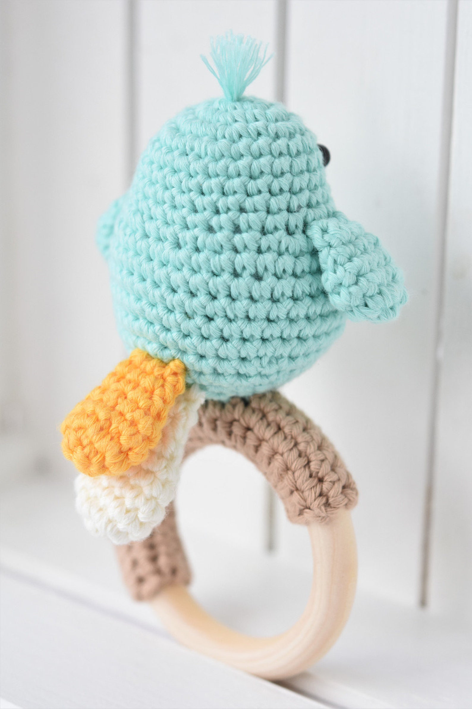 PATTERN Amigurumi Bird Rattle Amigurumi Pattern Crochet - Etsy