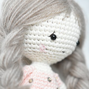 Amigurumi angel doll pattern Little angel doll crochet toys, printable pdf, tutorial, DIY image 7