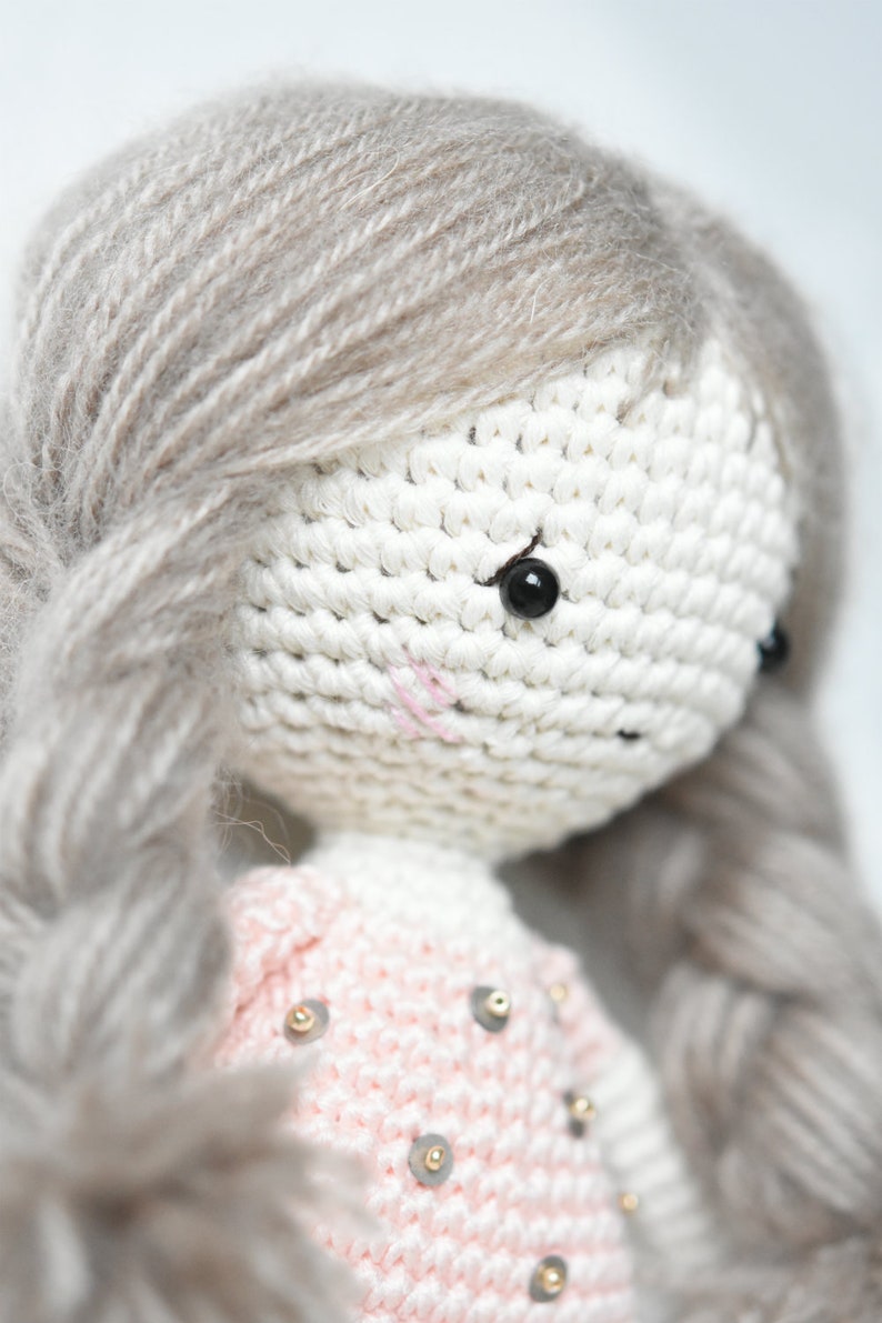 Amigurumi angel doll pattern Little angel doll crochet toys, printable pdf, tutorial, DIY image 7