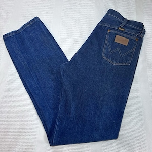 Pantalones vaqueros Wrangler de corte vaquero vintage para hombre, talla 36x36, fabricados en EE. UU. imagen 1