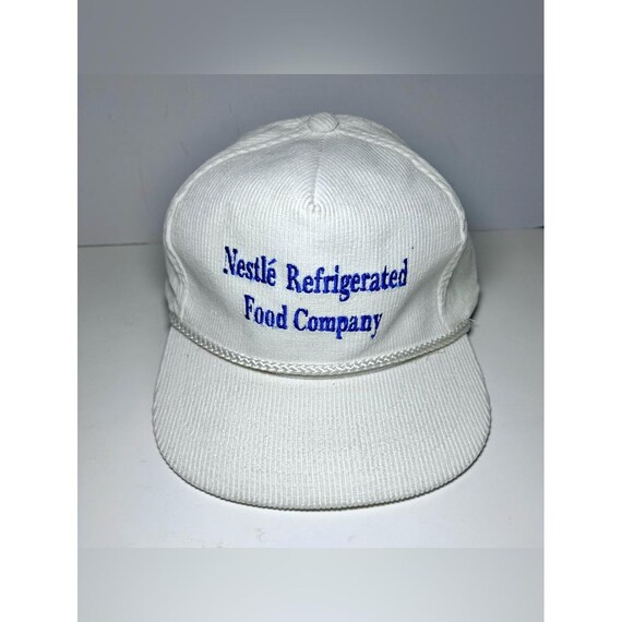 Vintage Corduroy Nestle Refrigerated Foods Distribution Trucker Hat